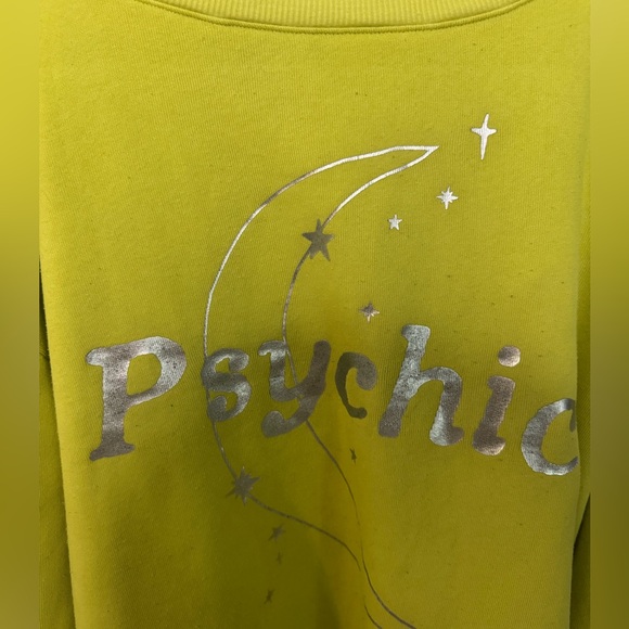 Wildfox Bright Yellow Psychic Sweatshirt - Picture 2 of 4